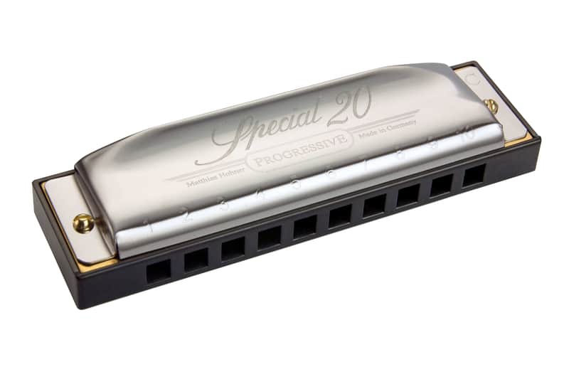 Hohner Progressive Series 560 Special 20 Harmonica Key of G image 1