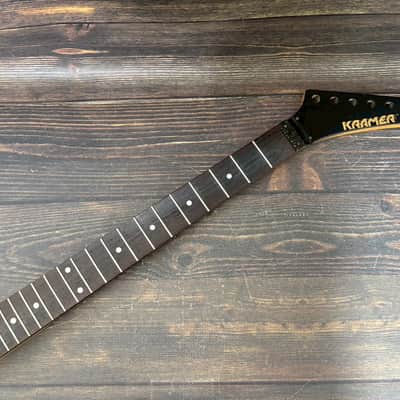 80s KRAMER LK-3 Neck Black Head Made in Japan image 2