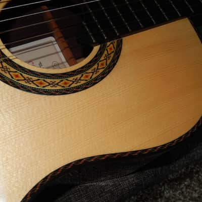 FABULOUS "EL VITO" CONCERT RS - CUSTOM MADE - TORRES STYLE CLASSICAL GUITAR - SPRUCE/INDIAN ROSEWOOD image 6