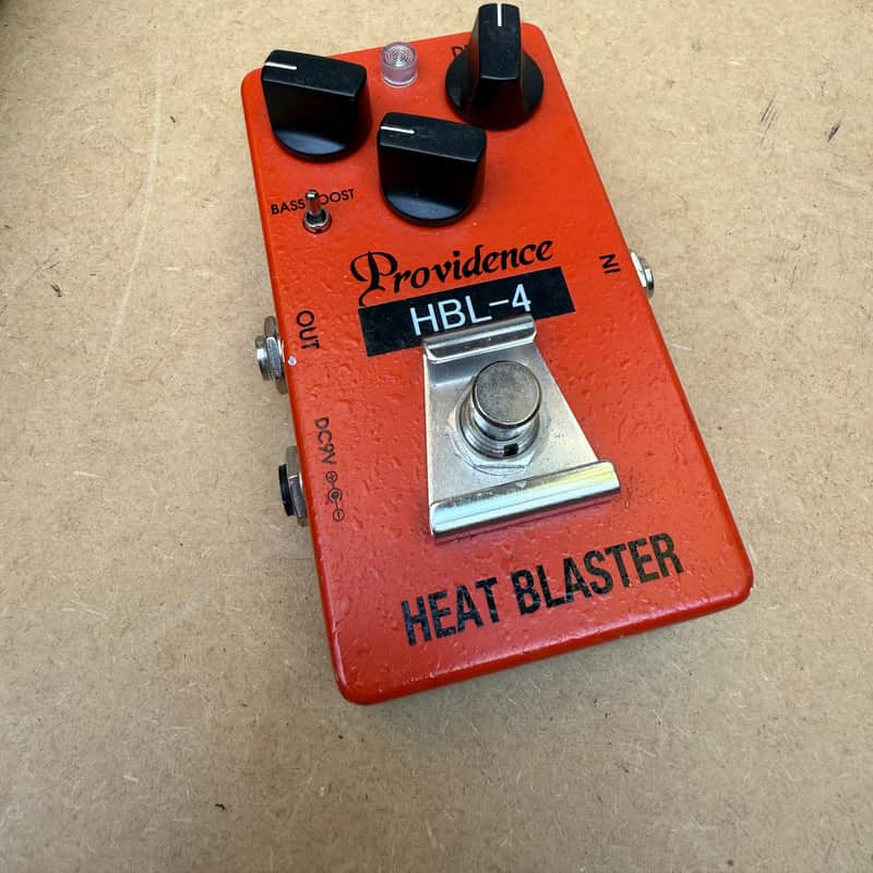 2010s Providence HBL-4 Heat Blaster Distortion Red