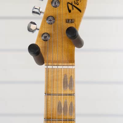 Fender Custom Shop '68 Telecaster Thinline Journeyman Relic Limited Edition Electric Guitar, Maple Fingerboard, Aged Natural image 15