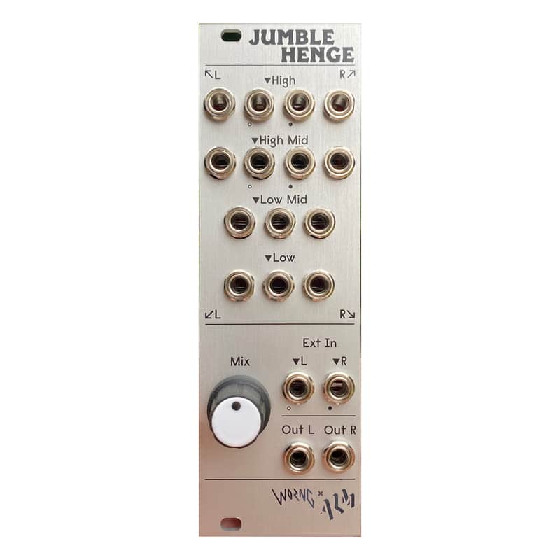 ALM Busy Circuits Jumble Henge Eurorack Stereo Spectral Mixer Module image 1