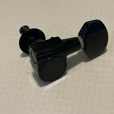 2010's Ibanez RG Series Guitar Dual Pin Black Right Hand Tuners Tuning Pegs 6 In Line image 4
