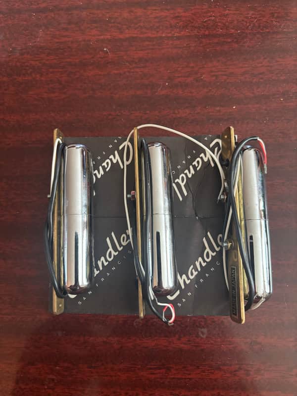 Chandler MIJ Lipstick  Pickups 1980s - Chrome image 1