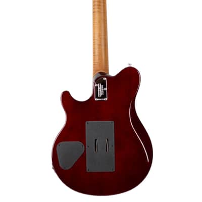 Recent Ernie Ball Music Man Axis Quilted Black Cherry Burst w/Proprietary Design DiMarzio Pickups image 8