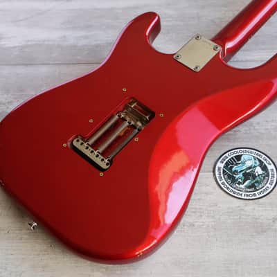 1986 Tokai Japan TST36H Contemporary Stratocaster (Candy Apple Red) image 8