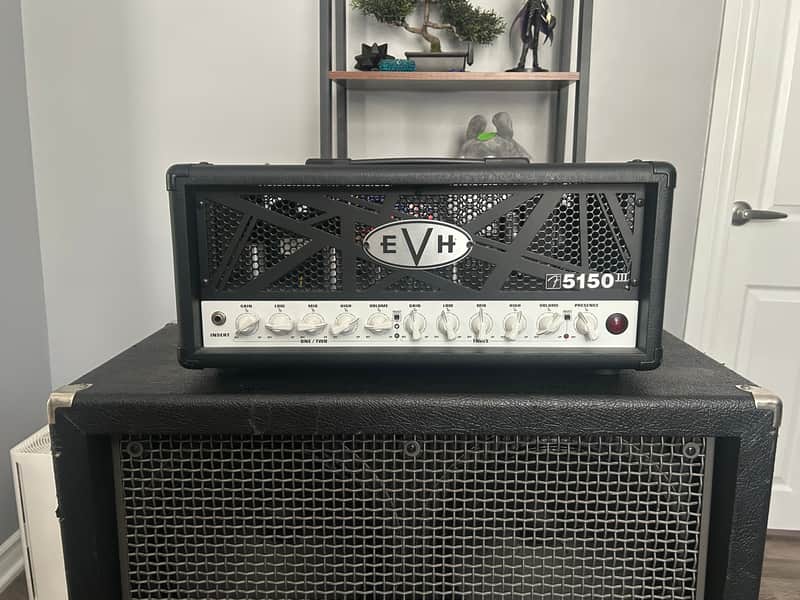 EVH 5150 III 3-Channel 50-Watt Guitar Amp Head 2011 - 2017 - Black image 1