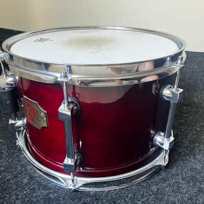 Premier Signia 12x8" Rack Tom - Cherry Wood Red image 3