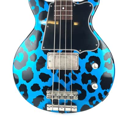 Rock N Roll Relics Thunders Bass 2025 - Blue Metallic Leopard Print image 2