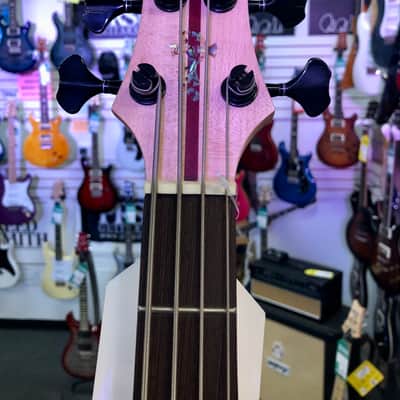 Tobias Growler IV 4 String Bass, Satin Natural with Soft Case - Mint image 10