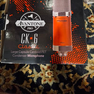 Avantone Pro CK-6 Large Diaphragm Cardioid Condenser Microphone 2011 - Present - Red image 5