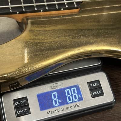 Ernie Ball Music Man 50th Anniversary StingRay Molten Gold w/case K10938 image 16