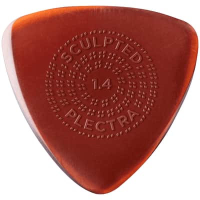 516P140 Primetone Small Triangle Grip 1,40 mm Sachet de 3 Dunlop image 3