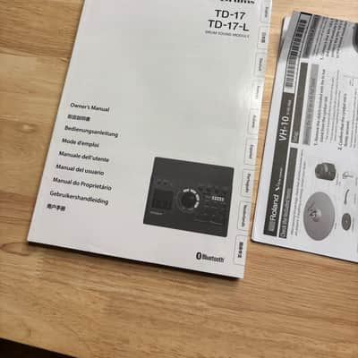 Roland TD-17 and TD-27 Module User Operator Manuals combo pack