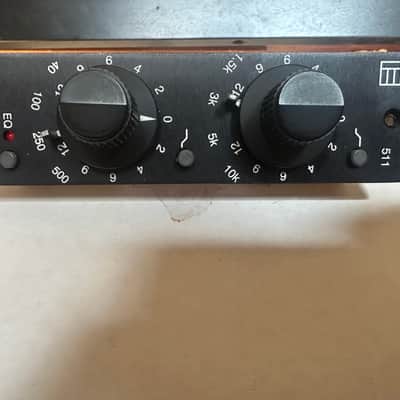 Electrodyne 511 2-Band 500 Series Equalizer Module 2010s - Black image 1