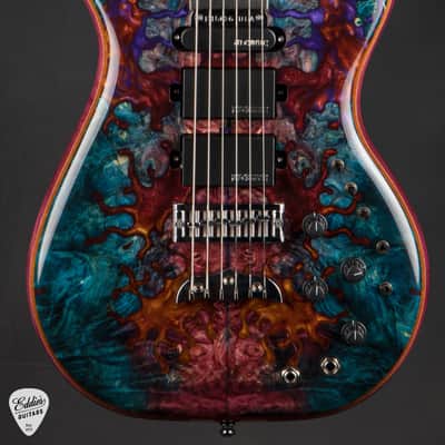 Alembic Further 6 Buckeye Burl - Resin Top #F15036 Bild 2