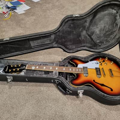 Epiphone Casino Reissue with Pau Ferro Fretboard 2022 Vintage Sunburst UPGRADES! image 1