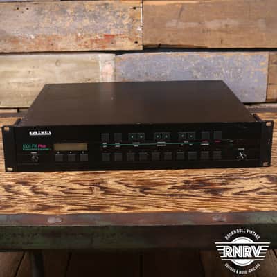 Kurzweil 1000 PX Plus Series Rackmount Digital Expander Sound Module 1988 - 1992 - Black image 1