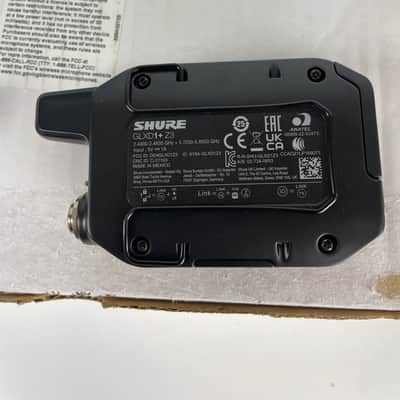 Shure GLXD1+ Dual Band Bodypack Wireless Microphone Transmitter, Z3 Band image 2