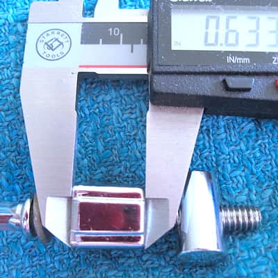 Zickos Single-flange Hoop Rim Clip Claw Hook, Tension Rod & Lug Nut - Vintage image 8