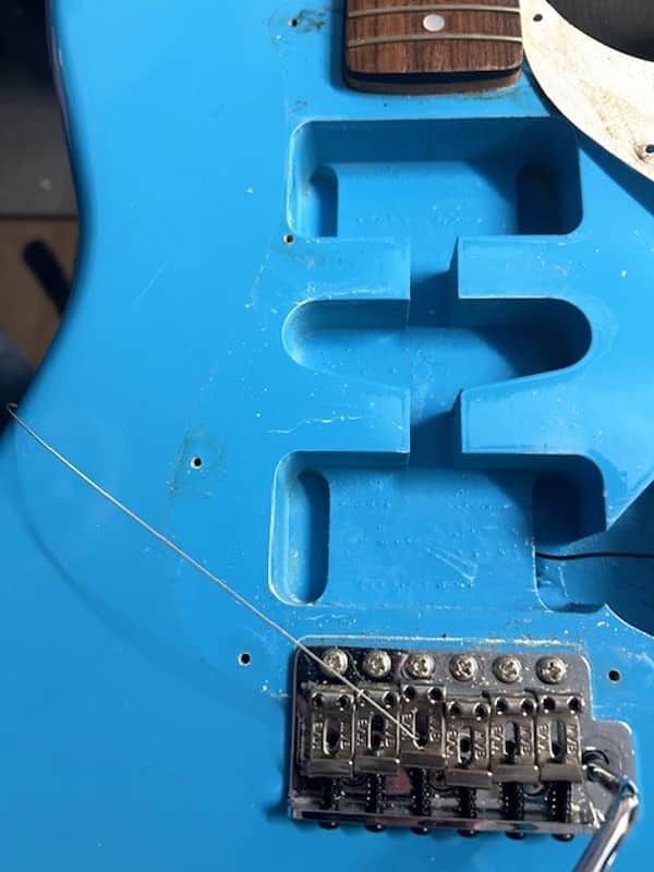 Squier Silver Series Stratocaster 1993 (Maui Blue) Made in Japan