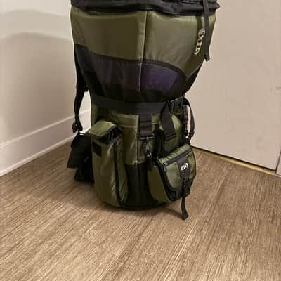 [USED] Toca Freestyle 14-Inch Djembe w/Hiking Gig Bag, Festival Carry image 10