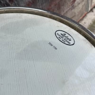 Ludwig 9x13Transition Badge tom 1958 - White marine pearl image 6
