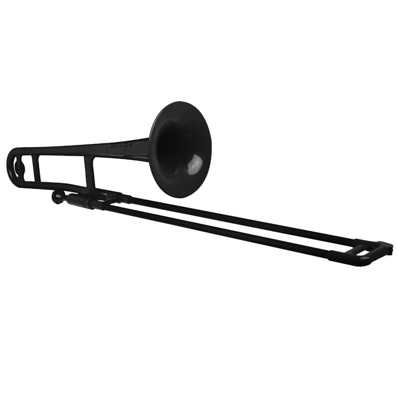 pBone PBONE1BLK Jiggs Student Model Plastic Trombone image 1