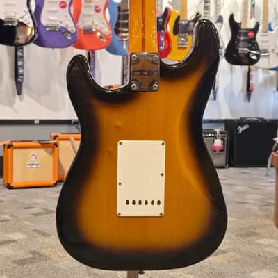 1989 Fender American Vintage Reissue 57 Stratocaster - Sunburst (7 lb 10 oz) image 4