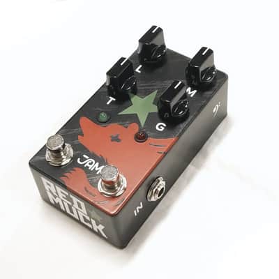 Used JAM Pedals Red Muck Bass Fuzz Guitar Effects Pedal image 3