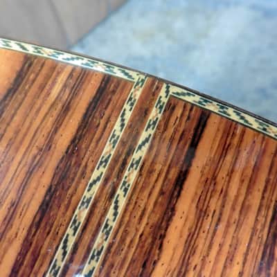 Solid Cedar + Brazilian Rosewood + Top Model From Suzuki Factory Japan + c.1978 + Nice Setup + Hard Case image 20
