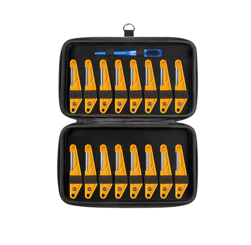 Music Nomad MN676 Diamond Coated Nut File Complete Shop Set image 1
