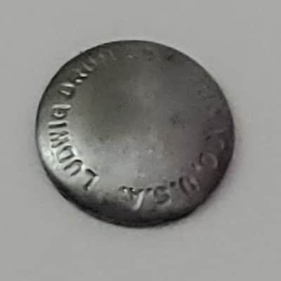 Vintage END CAP Button for LUDWIG & WFL SPEED KING Bass Drum PEDAL *HARD TO FIND* 1950s 1960s 1970s image 1
