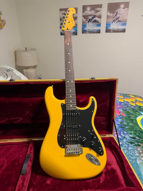 Fender Modified Player ll Stratocaster Guitar Sun Yellow with bag2026 - Sun yellow image 1
