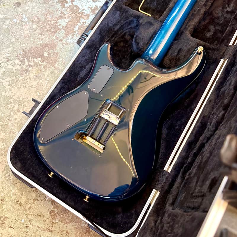 Vestax GV II Superstrato 1990's - Ocean trans blue original