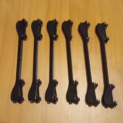 Tama Tom Tuning Lug  Set 6pc - 13 - 14" Tama (Superstar) (MCHL13T) 2002-2011 - Black 🖤 image 13