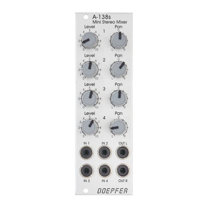 Doepfer A-138s Mini Stereo Mixer image 1