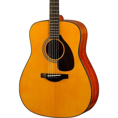 Yamaha Dreadnought-Style Acoustic Guitar With Gloss Finish; Made In Japan; Solid Sitka Spruce Top; Solid Mahogany Back And Sides; Hardshell Case image 3