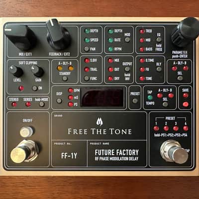 Free The Tone FF-1Y Future Factory RF Phase Modulation Delay | Reverb