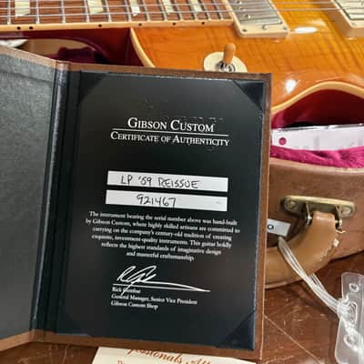 Look! 2012 Gibson Custom Shop 1959 Les Paul R9 - OHSC & COA Yamano!!! image 15
