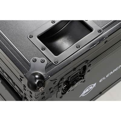 American DJ Element H6 6 pack battery powered pars with charge case and UCIR24 wireless remote Chrome Regular image 5