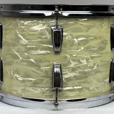 Ludwig 22/13/14/16" 70's 3-ply Drum Set - White Marine Pearl image 13
