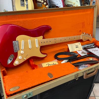 Fender Stratocaster masterbuilt 1958 NOS Yuriy Shishkov 2006 - Red image 1