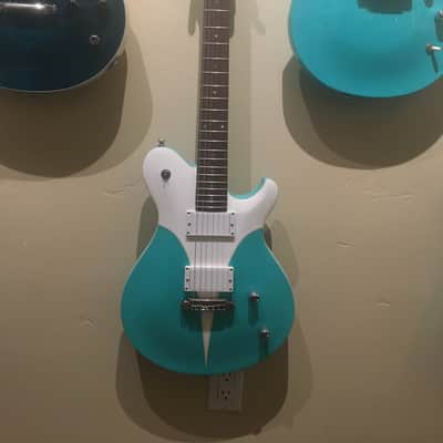 Jason Z. Schroeder USA Custom Chopper 2013 Made by Gene Baker - 1 of only 2 Seafoam And White image 2