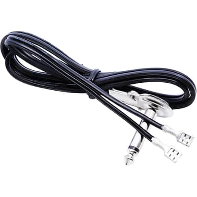 Combo Amp Speaker Cable - 1/4" to 2 Clip-on Spade Lugs image 1