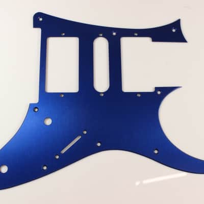 Blue Anodized Aluminum pickguard fits Ibanez (tm) RG550 Jem RG HSH image 1