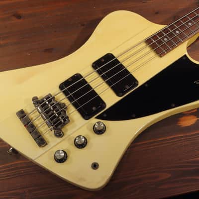 Greco Thunderbird bass TB-70 1986 Vintage White image 1