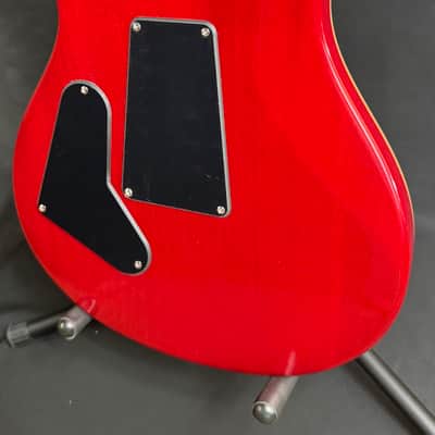 PRS SE Custom 24 "Floyd" Electric Guitar Charcoal Cherry Burst Finish w/ Gig Bag image 12