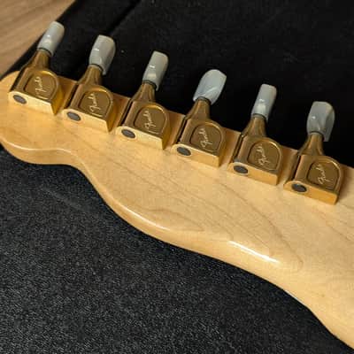 1983 Fender Telecaster Elite Gold Electric Guitar Trans Emerald Green Excellent Player! image 12