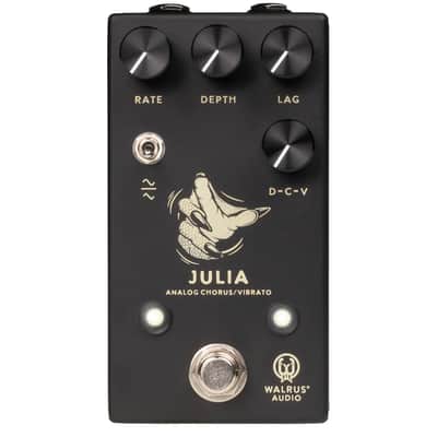 Walrus Audio Julia Chorus / Vibrato V2 2026 - Present - Black image 1